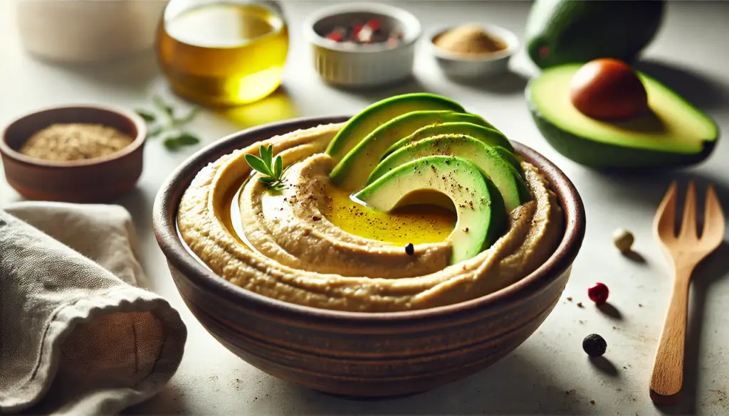 Hummus de Aguacate: Cremoso, Verde y Saludable